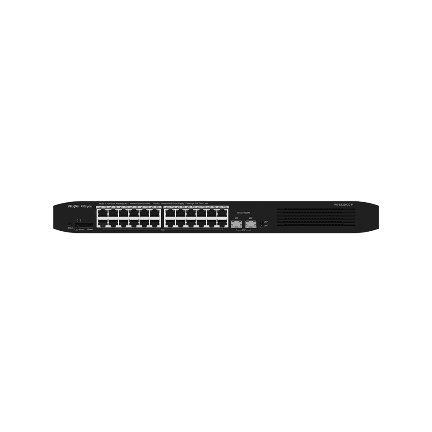 RUIJIE REYEE RG-ES226GC-P 24 PORT GIGABIT+2XGB SFP UPLI